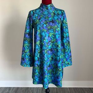 Zara floral 60's style dress